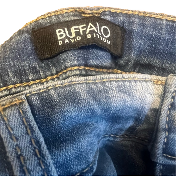 NWT Buffalo Jeans (David Bitton) Aubrey Ankle Grazer High-Rise Stretch Jeans - Picture 3 of 11